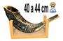 Imagem de Shofar Chifre De Carneiro De Tocar - De Israel 40-44 Cm