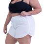 Imagem de Short Academia Legging Feminino Plus Size Leve Bermudas Com Bolso E Short Tactel Moda Praia Tamanho Grande