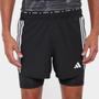 Imagem de Short Adidas Own The Run Excite 3 Stripes 2 in 1 Masculino