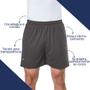 Imagem de Short Adulto Masculino Com Elástico Modelo Esportivo Para Futebol Academia Com Tamanhos Grandes P Ao EG6