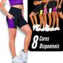 Imagem de Short Bermuda Leg Legging COM BOLSOS Suplex Fitness Academia Feminino 665