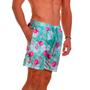 Imagem de Short Bermuda Masculino Praia Estampado Flamingo