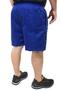Imagem de Short Bermuda Tactel Plus Size Butu Biru Extra Grande Azul