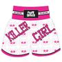 Imagem de Short Calção Kick Boxing Muay Thai - New Killer Girl - Branco