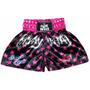 Imagem de Short Calção Muay Thai Super Girls - Infantil - Preto