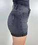 Imagem de Short curto jeans preto boho 22050-2