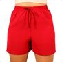 Imagem de Short Duna Feminino Soltinho Cós Alto Com Elástico Casual