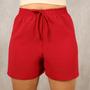 Imagem de Short Duna Feminino Soltinho Cós Alto Com Elástico Casual