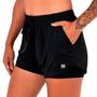Imagem de Short Duplo Dry Flow Zeiq Preto