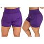 Imagem de Short Duplo Fitness Academia Feminino Short Treino Caminhada