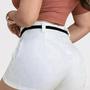 Imagem de Short Feminino Alfaiataria com cinto fino Fivela dourada Tendencia Shortinho Social