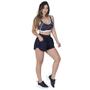 Imagem de Short Feminino Casual Corrida Bolso Lateral Suplex Light Poliamida Orbis