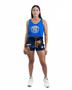 Imagem de Short Feminino Cyclone Veludo Tropical Logos Light