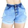 Imagem de Short Feminino Destroyed Jeans Lycra: Detalhes Destroyed