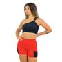 Imagem de Short Feminino Fitness c/ Bolso Interno Insanity Lex