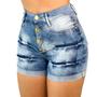 Imagem de Short Feminino Jeans bermuda Jeans Rasgado Feminino