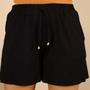 Imagem de Short Feminino Malha Confortável Plus Size Cós Alto Elástico Fresquinho Bermuda Moda Verão 