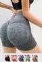 Imagem de Short Feminino para Levantamento de Bumbum, Cintura Alta, Controle de Barriga, Shorts de ioga sem costura