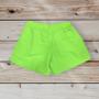 Imagem de Short feminino Tactel Verde Com Bolso Moda Fashion Praia Confortável Moda Verão