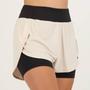 Imagem de Short Fila Basic Train Double Feminino Creme