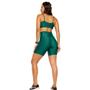 Imagem de Short Fit Feminino Cós Alto Basic Verde Amplifit