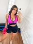 Imagem de Short Fitness Top C/ Bojo Conjunto Roupa Academia Feminina