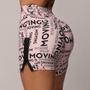 Imagem de Short Hype Empina Bumbum Lettering Rose Exclusivo Moving