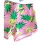 Imagem de Short infantil meninas Marisol tropical rosa cotton