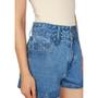 Imagem de Short Jeans Acostamento Mom Pr25 Azul Feminino