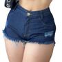 Imagem de Short Jeans Feminino Cintura Alta