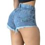 Imagem de Short Jeans Feminino Cintura Alta