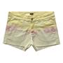 Imagem de Short Jeans Feminino Plus Size Curto Tie Dye