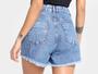 Imagem de Short Jeans Vista Magalu Barra Desfiada