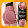 Imagem de Short Legging Academia Curto Feminino Levanta Bumbum Sem Costura Cintura Alta