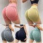 Imagem de short levanta bumbum Short Cintura Alta Fitness Favorito