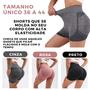 Imagem de short levanta bumbum Short Cintura Alta Fitness Favorito