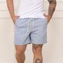 Imagem de Short Linho Masculino Mauricinho Bermuda Moda Praia