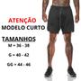 Imagem de Short Masculino Esportivo 2x1 Bolso Oculto para Celular Bermuda Compressão Termica Corrida Academia