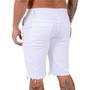 Imagem de Short Masculino Jeans Branco: Frescor do Denim