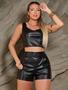 Imagem de Short material sintético com Cinto Pit Bull Jeans Ref. 87797