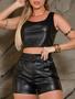 Imagem de Short material sintético com Cinto Pit Bull Jeans Ref. 87797