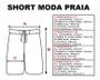 Imagem de Short Moda Praia Relaxado Tactel Liso Siri Masculino