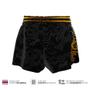 Imagem de Short Muaythai Dragon Thai Dourado Unissex Curto Premium Top