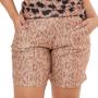 Imagem de Short Plus Size Tamanho Grande Feminino Estampado Ref: 80