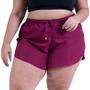 Imagem de Short Praia Feminino De Banho Piscina Plus Size Tactel  Kit 3 Cores 