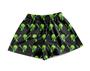 Imagem de Short Praia Shorts Banho Bermuda Verão Aliem Cartoon Dab Green 330