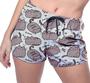 Imagem de Short Praia Shorts Banho Bermuda Verão Gato Fofo Cartoon Marrom Toy 568