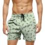 Imagem de Short Praia Shorts Banho Bermuda Verão Notas Dinheiro Money Verde 866