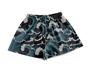Imagem de Short Praia Shorts Banho Verão Ondas Mar Cartoon Azul 40