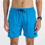 Imagem de Short Praia Tactel Azul Ciano Liso Masculino Premium